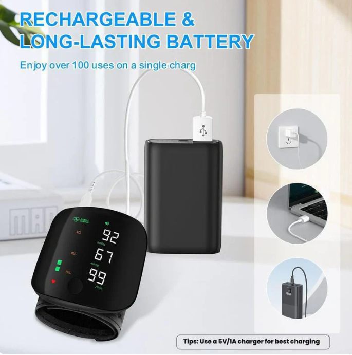 Wrist Blood Pressure Monitor